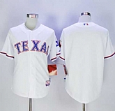 Texas Rangers Customized Men's White New Cool Base Stitched MLB Jersey,baseball caps,new era cap wholesale,wholesale hats